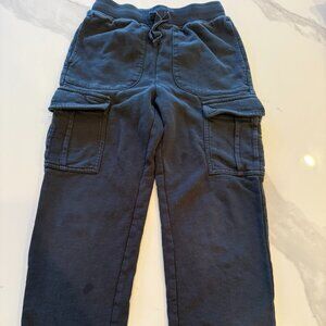 Hanna Cargo Sweatpants In French Terry (Black) Size 8